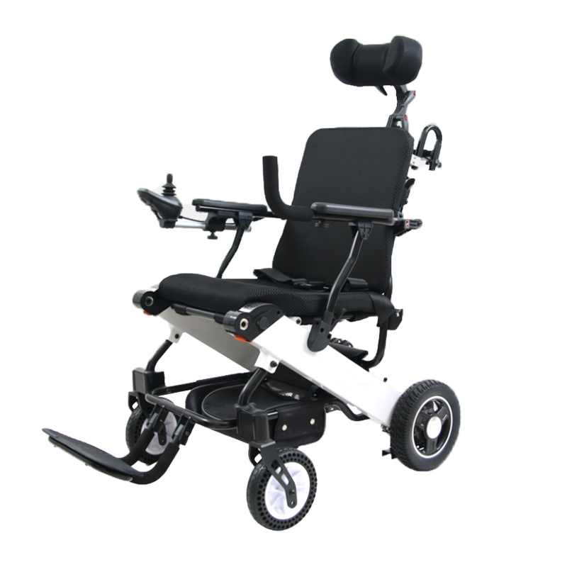 China Handicapped Folding Lightweigh Reclining High Back Electric ...